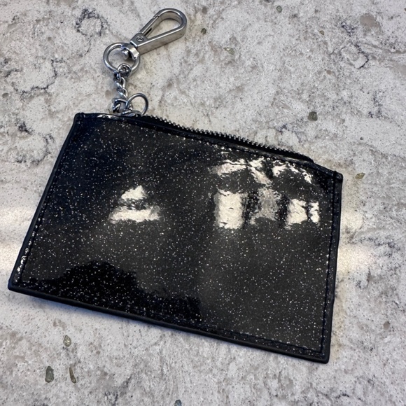 Sparkly Black Card Keychain - Picture 3 of 5